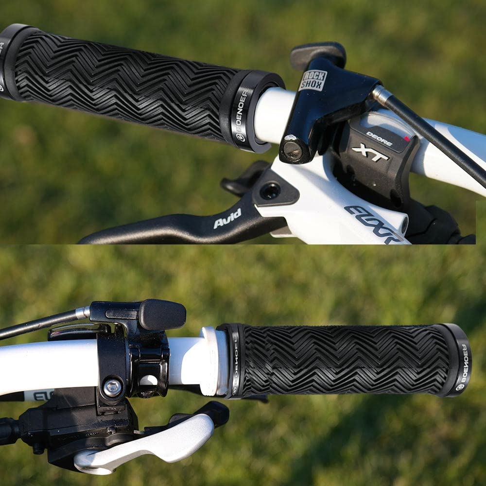 Boenoea Bicycle Handlebar Grips, Bicycle Grips 130 mm Handlebar Grips for MTB BMX Mountain Bike Folding Bike - Image 4