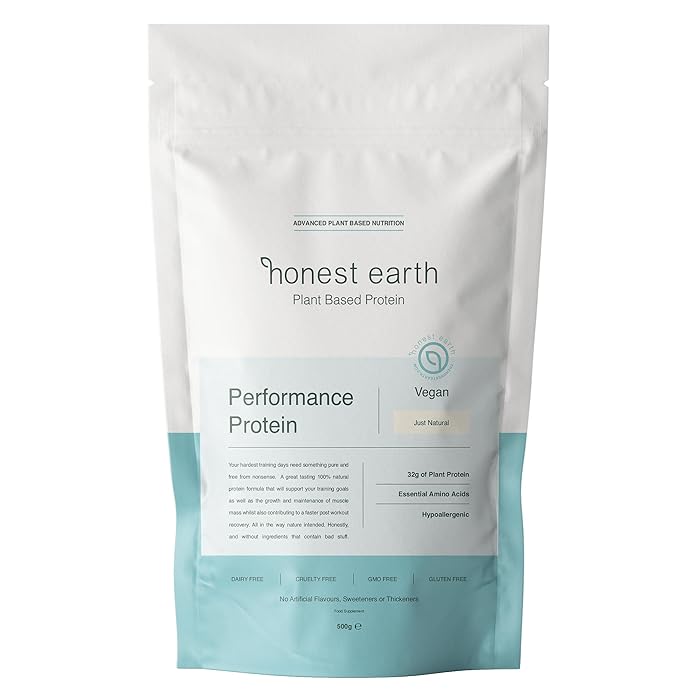 Buy Honest Earth Plant Based Pea Protein Powder 100 Natural