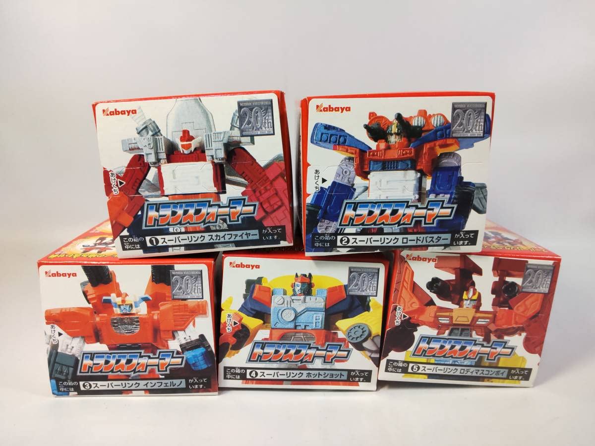 Amazon.co.jp: トランスフォーマー スーパーリンク 全5種コンプリート 