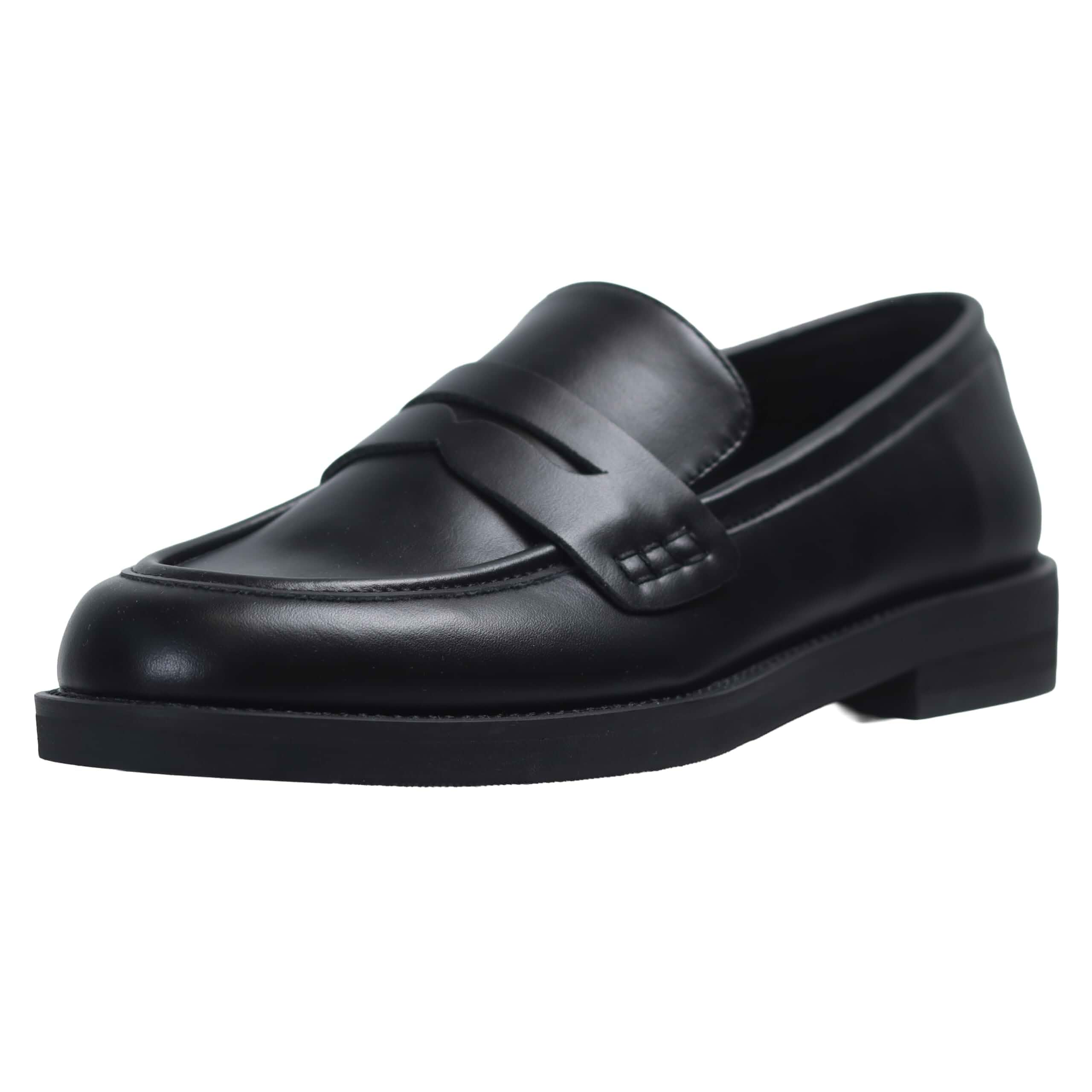 AUPEWEL Women's Penny Loafers, Comfortable Slip On Business Casual Dressy Shoes for Work, Easy Match Walking Flats