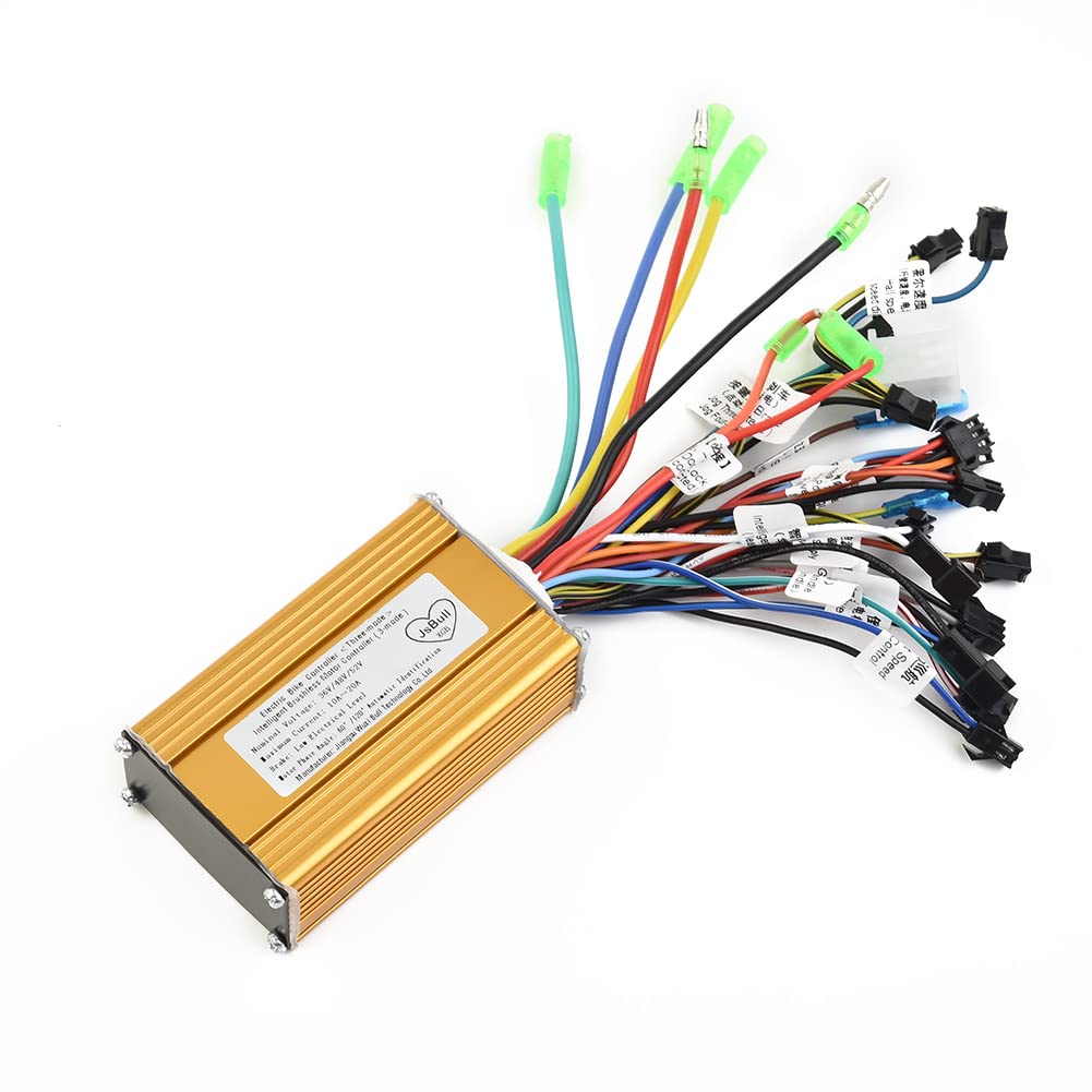 Centralina Monopattino Elettrico 36 48 52V Ebike Controller 350W Onda Sinusoidale Brushless Con Il Faro Scooter Elettrico Accessori