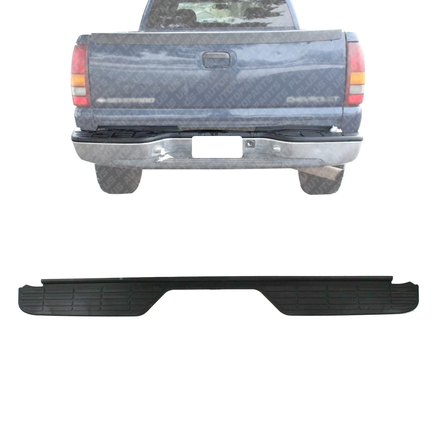 New Rear Bumper Step Pad For 1988-2000 Chevrolet & GMC C/K Series Pickup Truck Direct Replacement 15607160