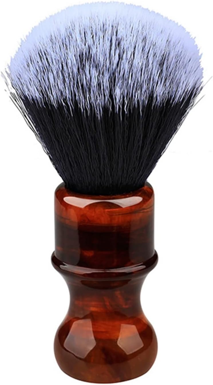 Justqiaohong 24 Mm琥珀色を剃る男性のための樹脂のハンドルが付い