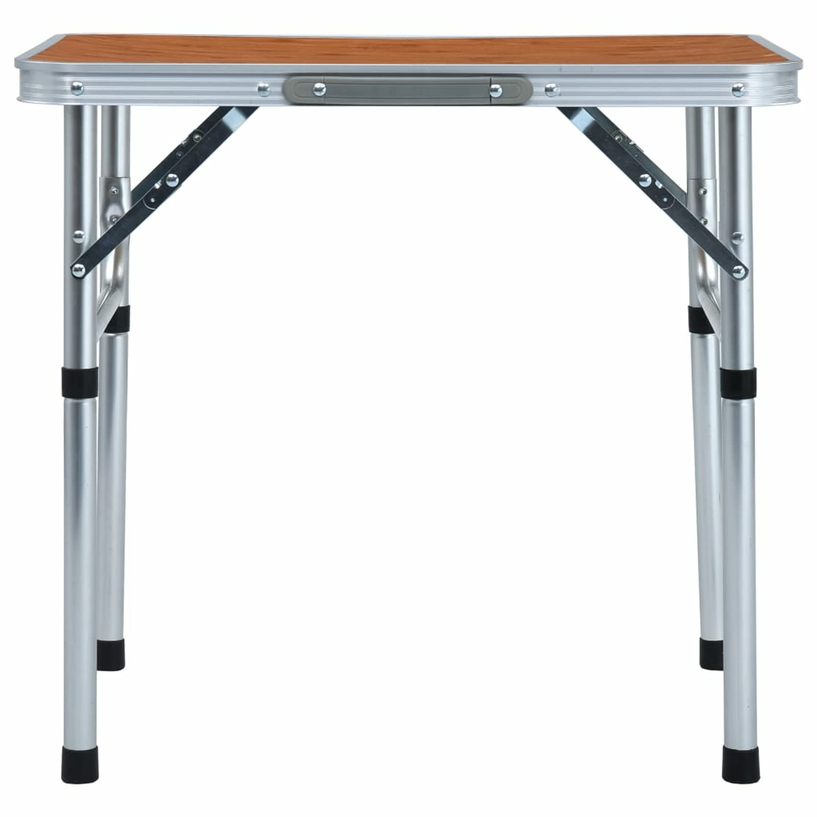 Homgoday Składany stół kempingowy aluminiowy 60 x 45 cm meble kempingowe artykuły sportowe
