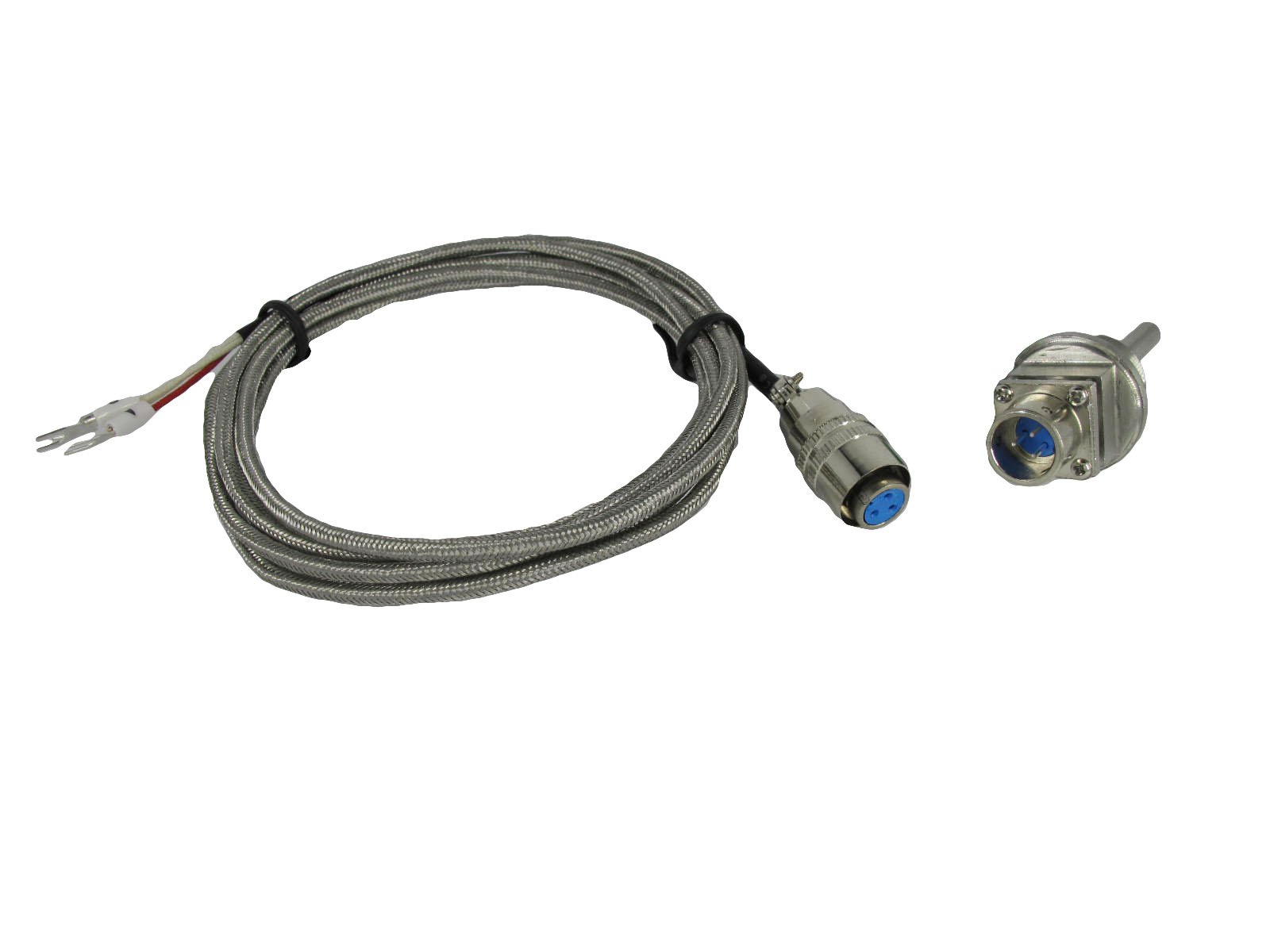 Sonda De Temperatura PT100 IOVEO - Cable De Teflón De 5m, Rango -70°C A +250°C, IP67 - Para Industria, Climatización Y Alimentación