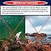 EASY BIG Foldable Bait Trap Fishing Net - Hand Cast Cage for Catching Fish Shrimp Crab Crawfish