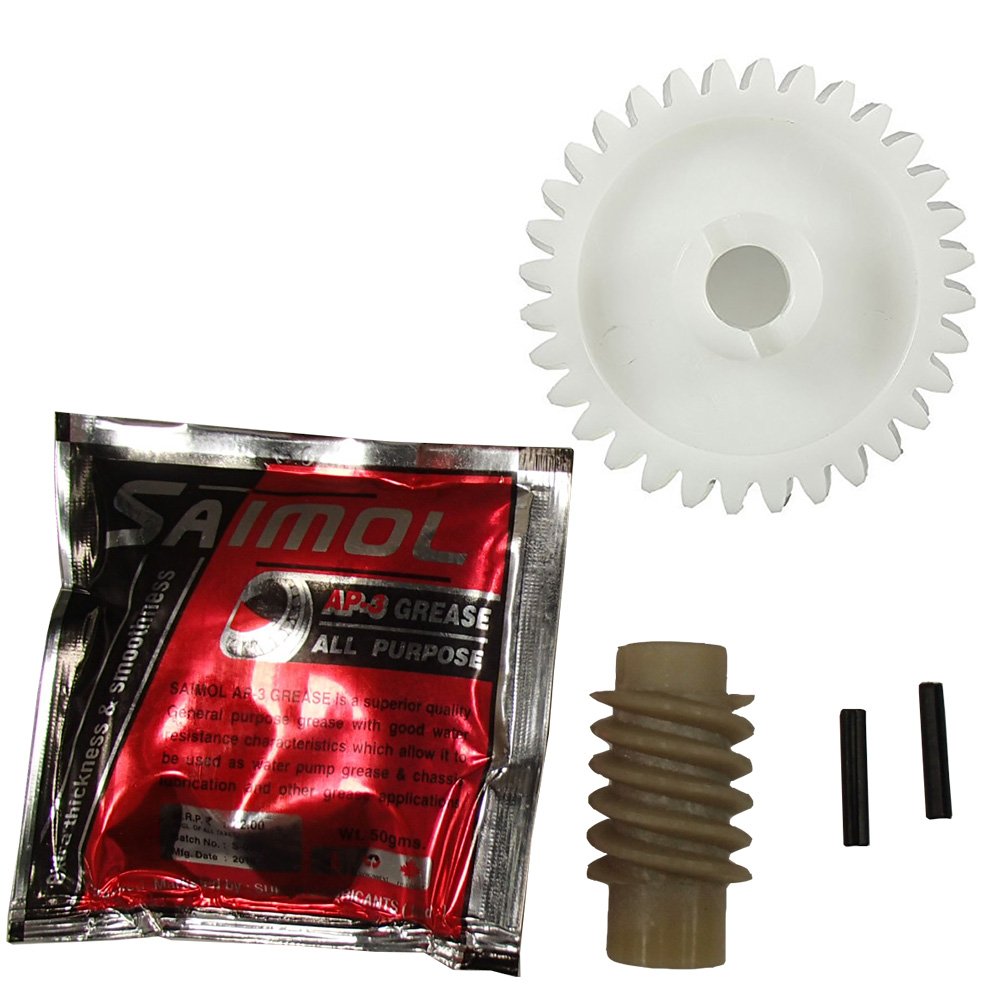 Amazon Com Garage Door Opener Drive Gear Worm Set For Sears Chamberlain Liftmaster 41a4315 Tools Home Improvement