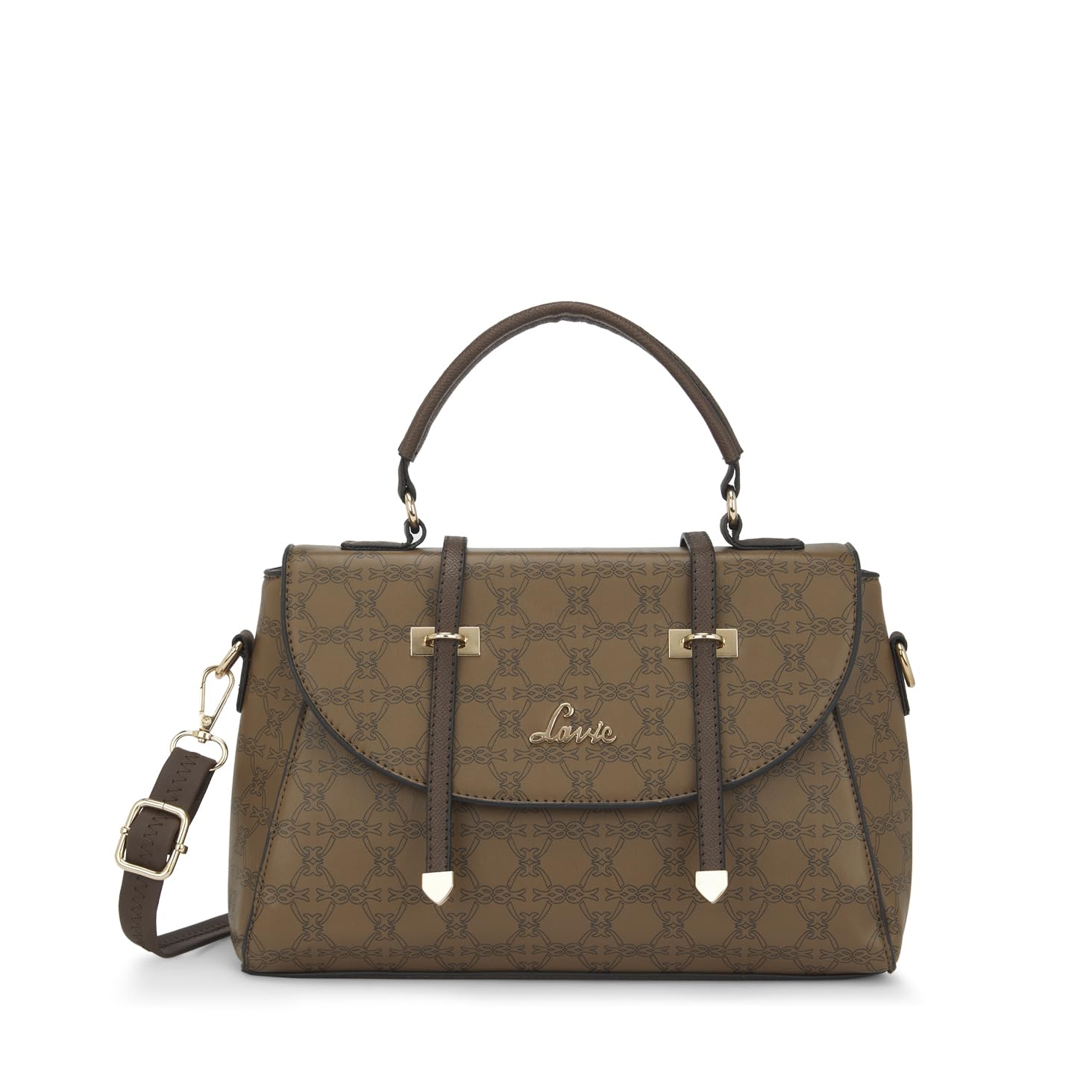LavieWomen's Mono Beech Flap Satchel Bag | Ladies Purse Handbag