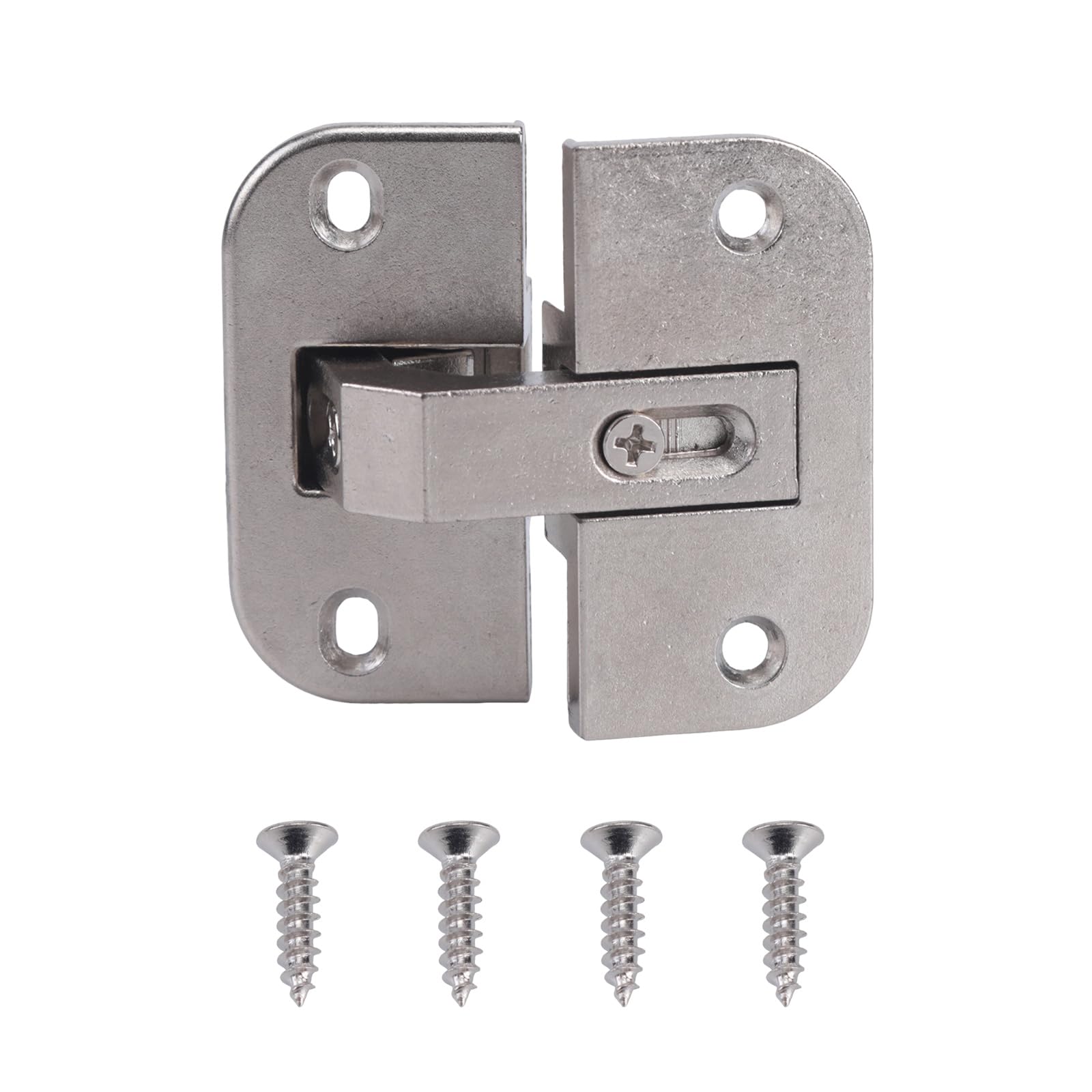 Cabinet Bifold Door Hinge Replacement Concealed Pie Cut Corner Hinge with Quiet Closing Mechanism for Furniture and Cupboards Cabinet Bifold Door Replacement
