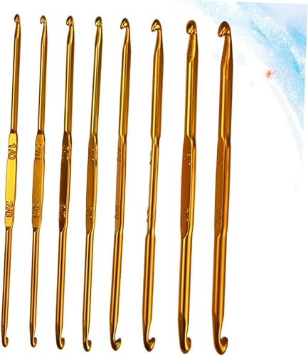 Miniatura 2 de Agujas de tejer para alfombras de 8 1 piezas, materiales de ganchillo tunecino, kit de tejido de alfombras afganas, suministros para manualidades,