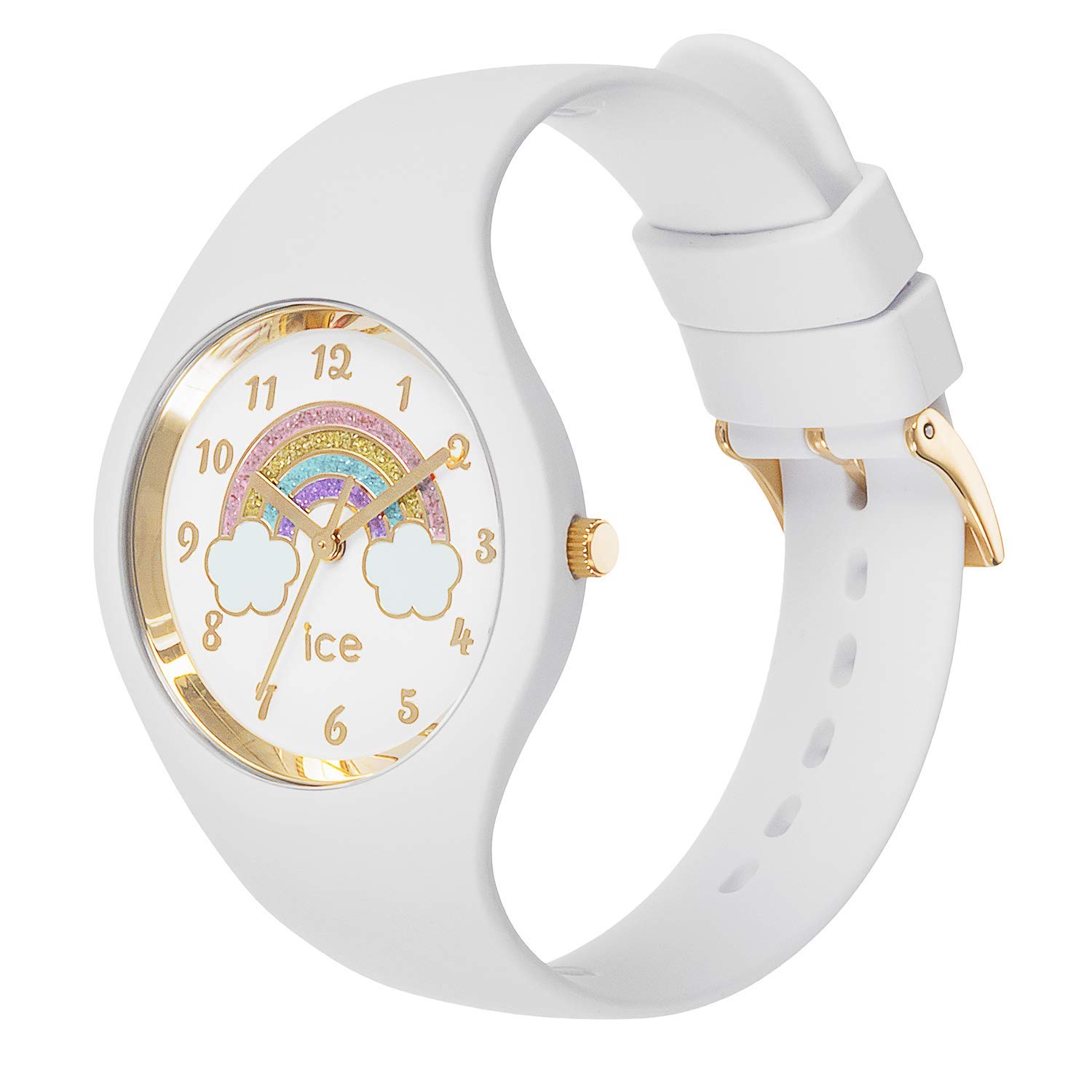 Ice-Watch - ICE fantasia Rainbow white - Reloj blanco con Correa de Silicona