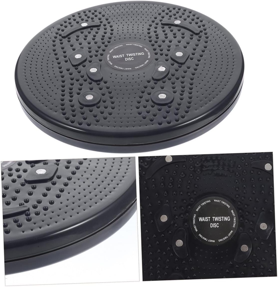 Vaguelly 2pcs Portable Twist Waist Plate for Home Workouts Lightweight Small Indoor Fitness Machine Balance Training Board for Waist Shaping and Core Exercise