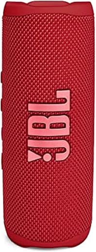 JBL Flip 6 Wireless Portable Bluetooth Speaker Pro Sound, Upto 12 Hours Playtime, IP67 Water & Dustproof, PartyBoost & Personalization by JBP App...