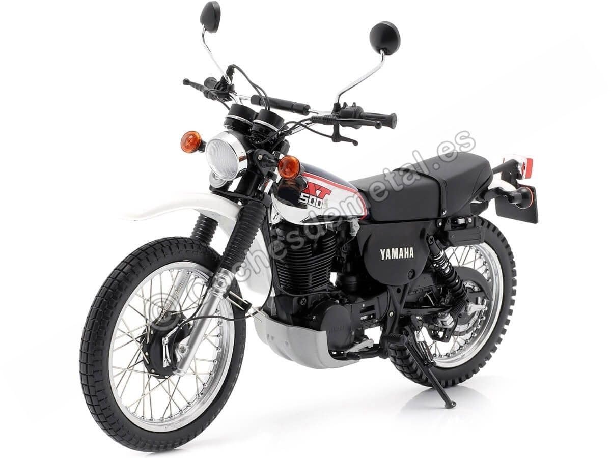 Amazon | ミニチャンプス 1/12 ヤマハ XT 500 1986 ダークブルー 