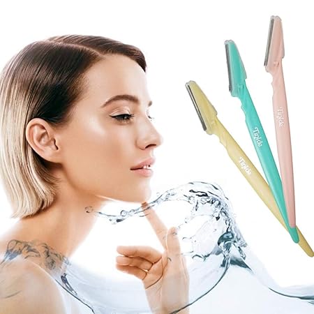 ELRINZA PRESENT NEW Eyebrow Razor, Facial Razor and Multipurpose Exfoliating ermaplaning Tool