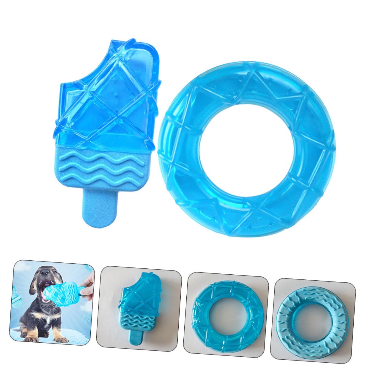 YARNOW 10 Piezas Juguetes Refrescantes para Perros Juguetes para Perros Congelables Juguetes Congelables para La Dentición De Juguete Refrescante para Cachorro Juguetes