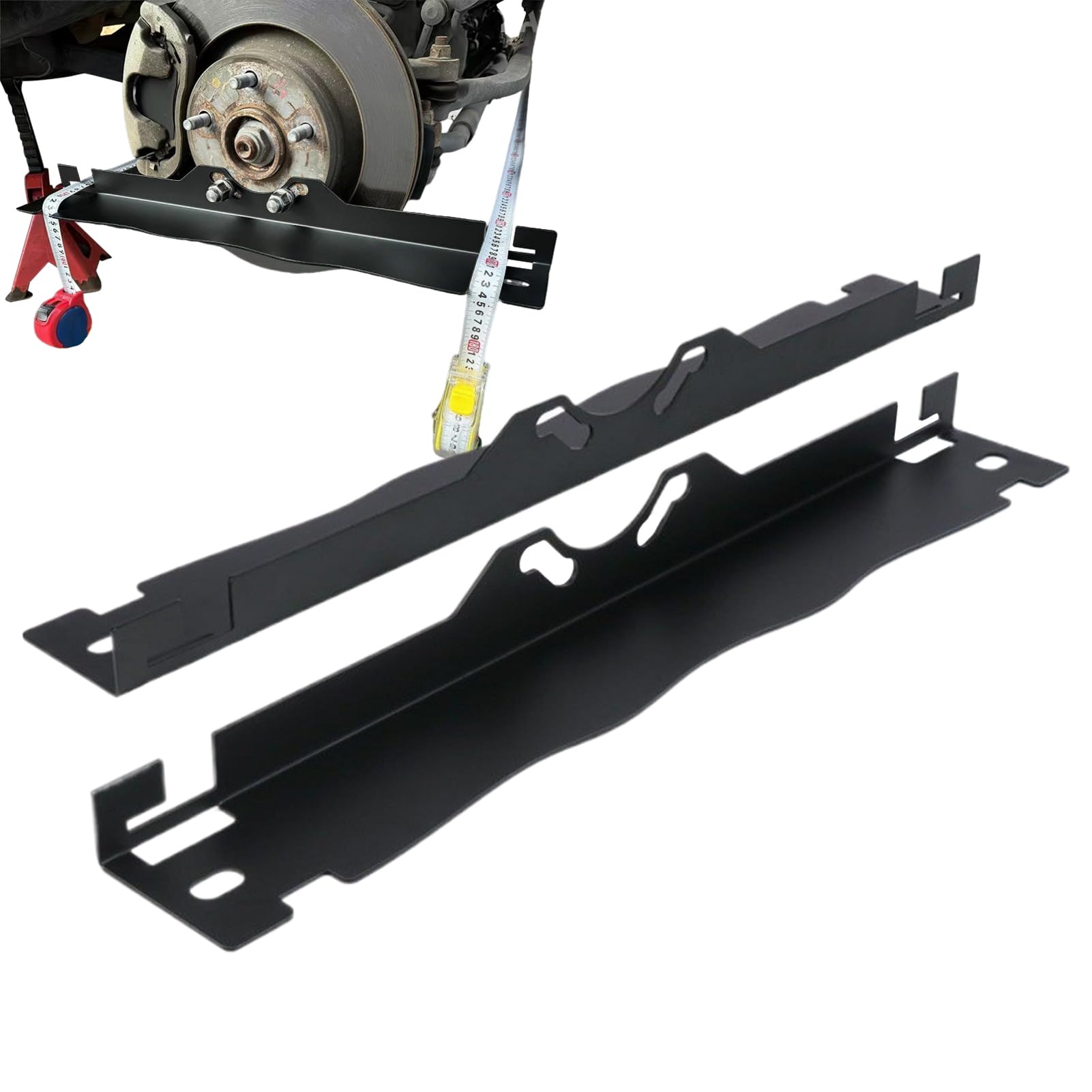 Générique D'alignement des Roues – Tableau De Mesure du Bout en Acier Inoxydable, Jauge De Géométrie Automobile, Ensemble De Panneaux De Suivi De Précision, Équipement De Réglage D'atelier, Accesso