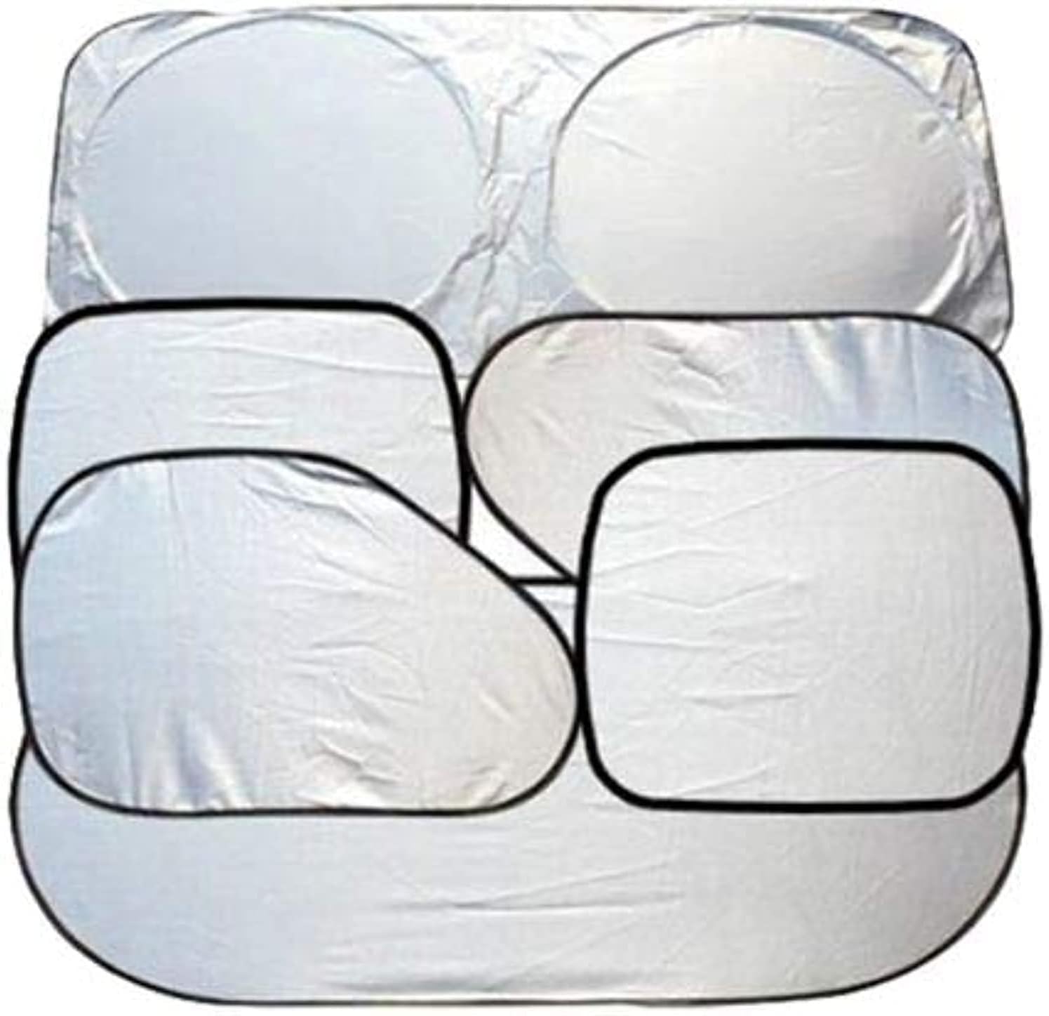 Car Accessories Car Window Sun Shade Car Windshield Visor Cover Block Front Window Sunshade UV Protect Car Window Film 6pcs/Set