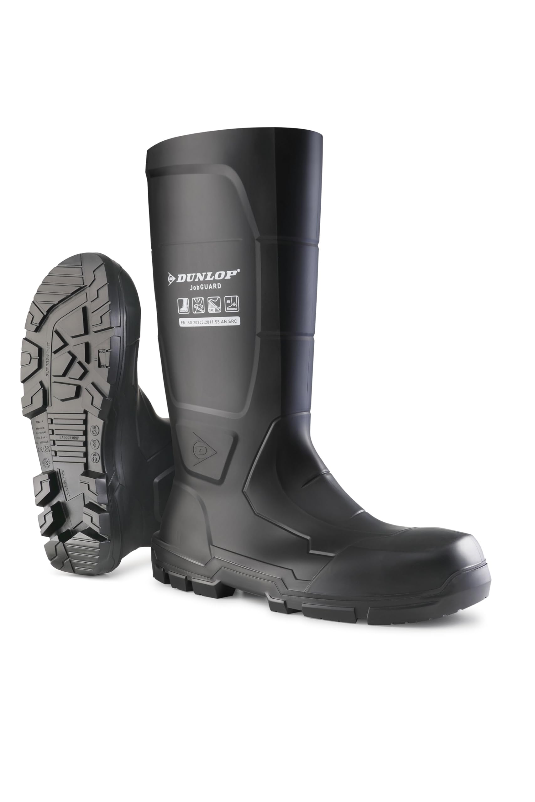 Dunlop JobGUARD Full Safety Unisex Slip On Heavy Duty Protection Wellington