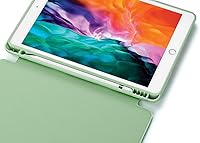 Vista 6 de SIWENGDE Funda compatible con Apple iPad 9.7 2018 iPad 6ª generación/iPad de 5ª generación 2017 con soporte para lápices, funda protectora delgada