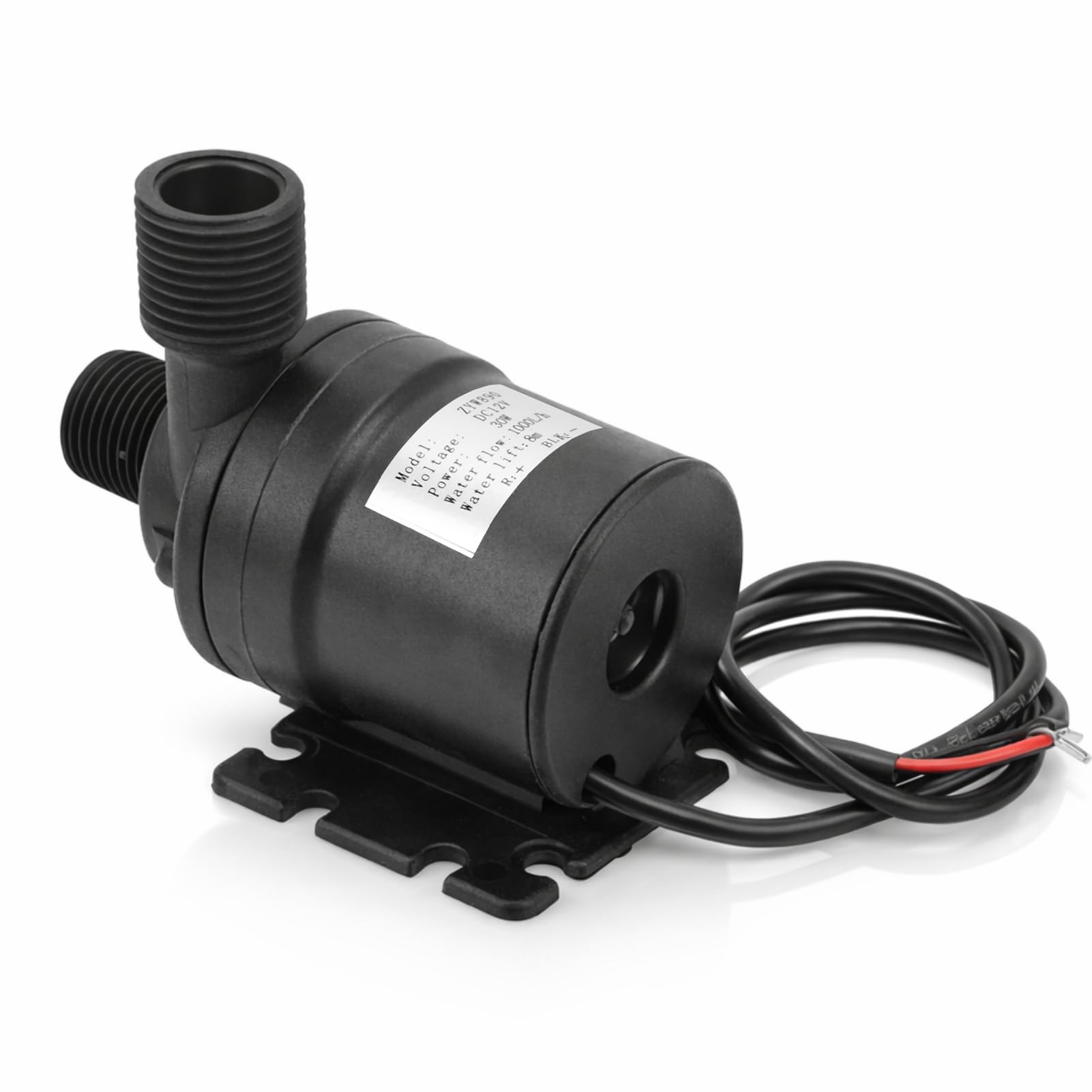 Bezszczotkowa Pompa Wodna DC 12V, Pompa Zanurzeniowa 30W 8m IP68 Wodoodporna do Domowego Systemu Obiegu Wody Fontanny