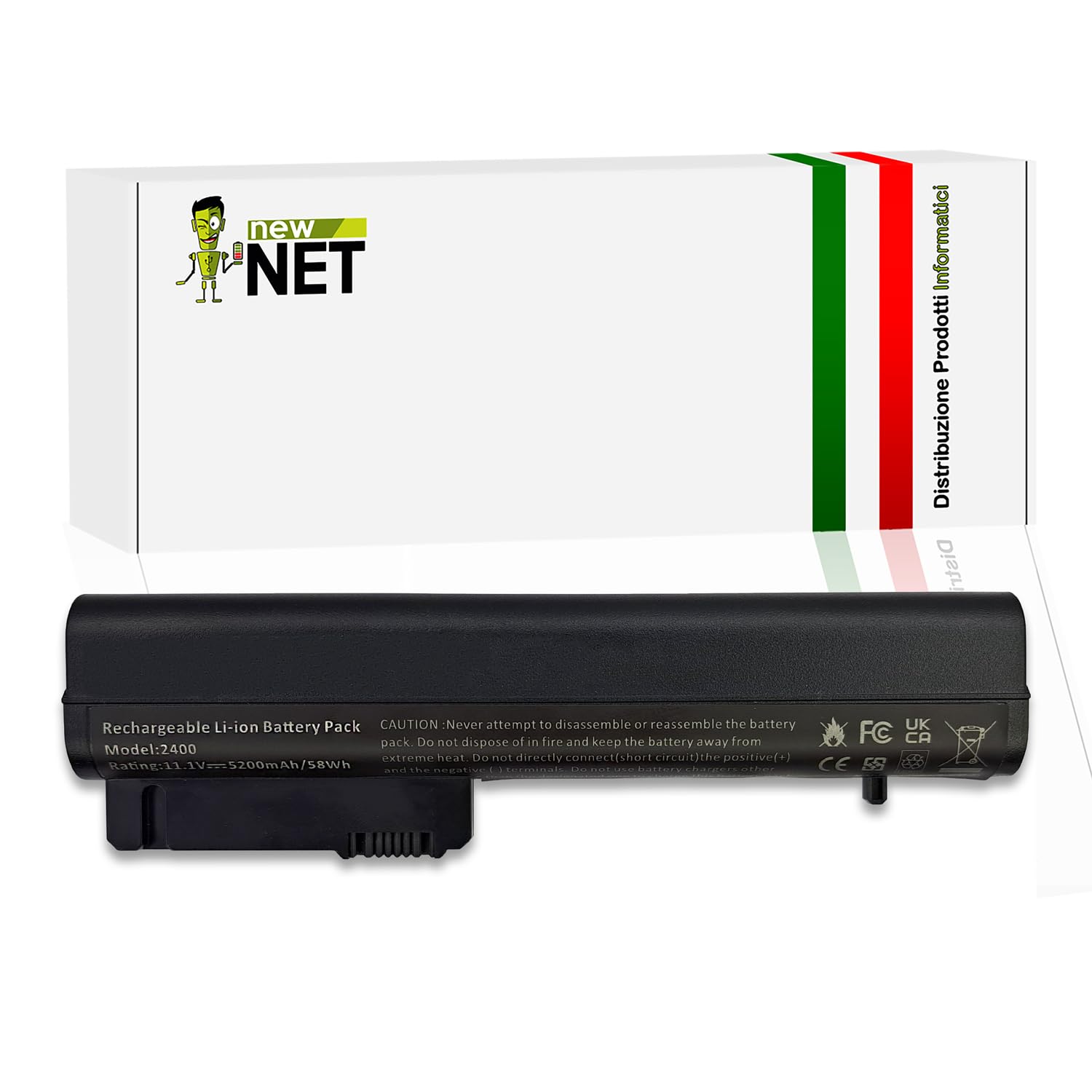Batteria 5200mAh per HP HSTNN-Q39C HSTNN-Q40C HSTNN-Q43C HSTNN-Q58C HSTNN-UB72