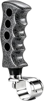 Steering Wheel Assist Brody Knob, Titanium Grip Style Turning Suicide Spinner Booster Handle Fit Most Agricultural Tractors Forklifts Lawn Mowers Boats