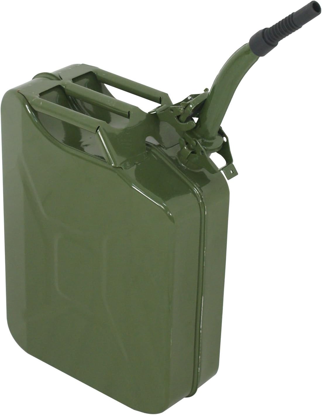 Marketworldcup 5 Gal 20L Jerry Can Gasoline Fuel Can Emergency Backup Caddy Tank
