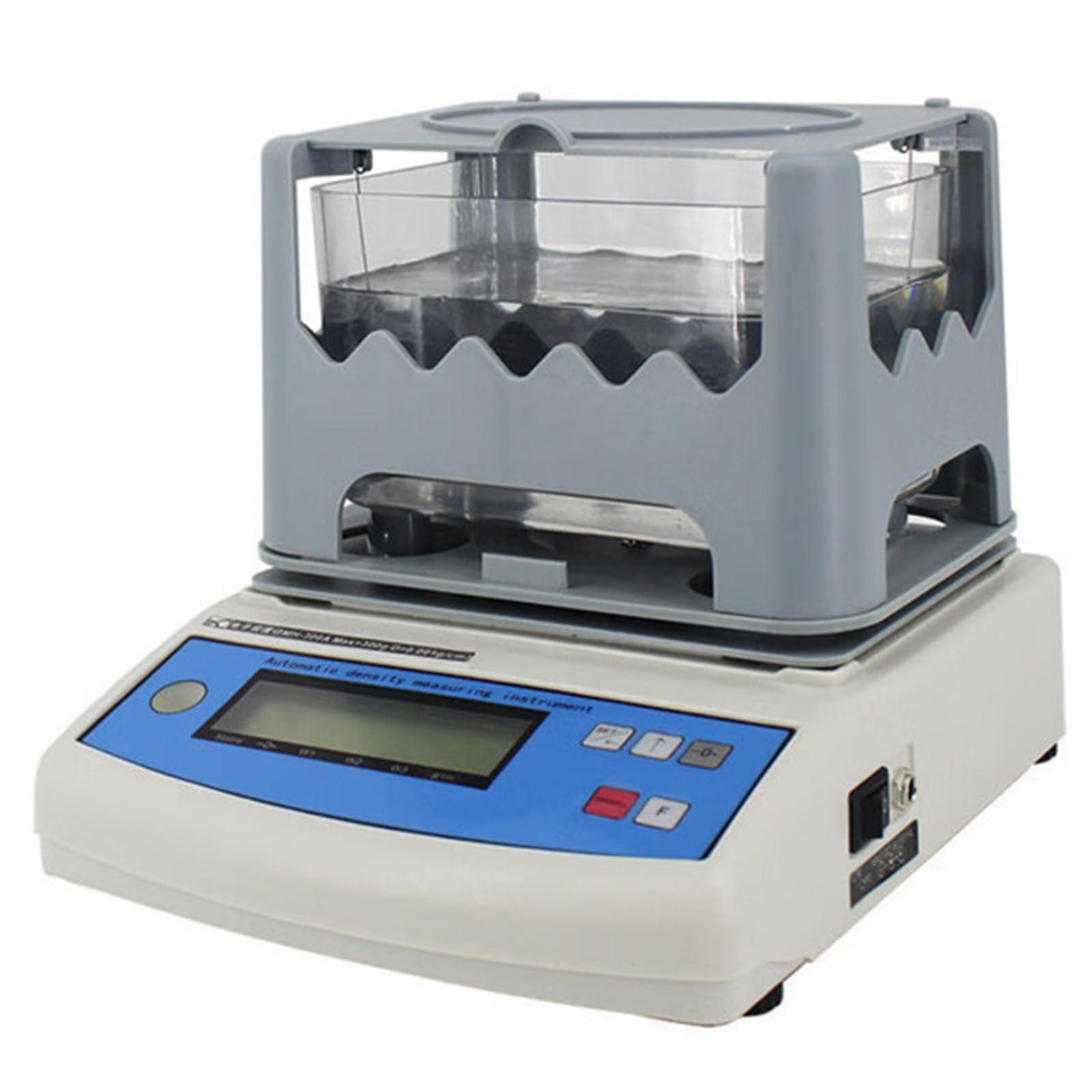 Medidor de densidad electrónico, densímetro sólido digital de alta precisión, 0,001 g/cm3 para laboratorio industrial, medición de goma de plástico de 300 g/600 g