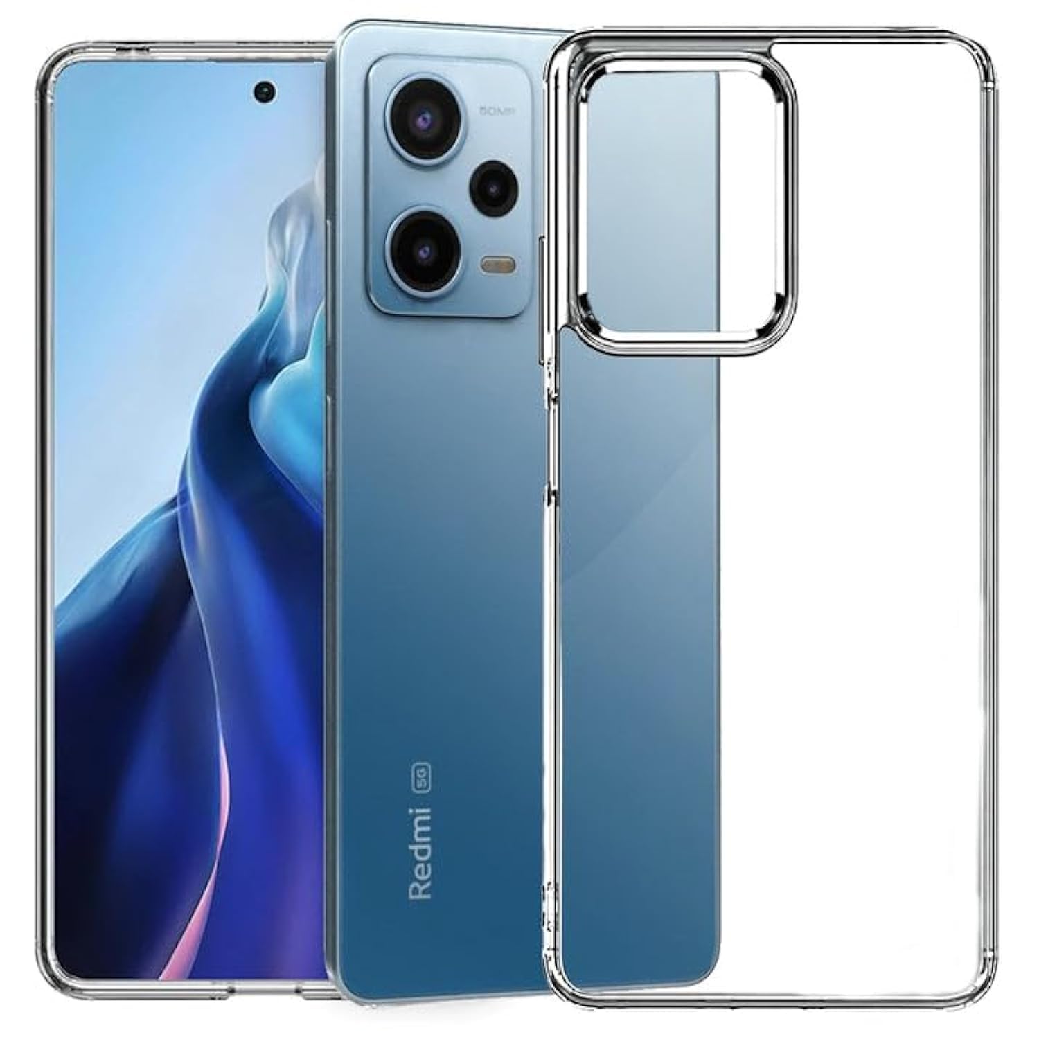 KAPAVER® Hybrid Series Compatible with Poco X5 Pro 5G, Redmi Note 12 Pro 5G Case Cover Hard PC Soft Flexible TPU Bumper Protection Back Cover (Clear) (B0C38MNY7C) Amazon Price History, Amazon Price Tracker