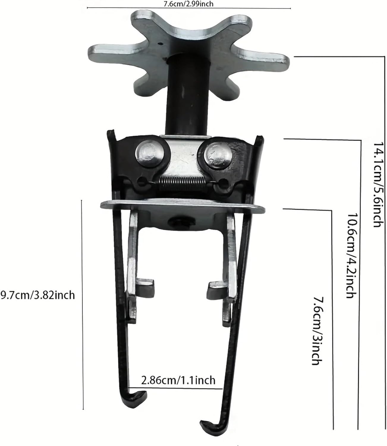 Professional Valve Spring Compressor - Engine Removal Tool for Car Repair - Overhead Valve Spring Removal Made Easy