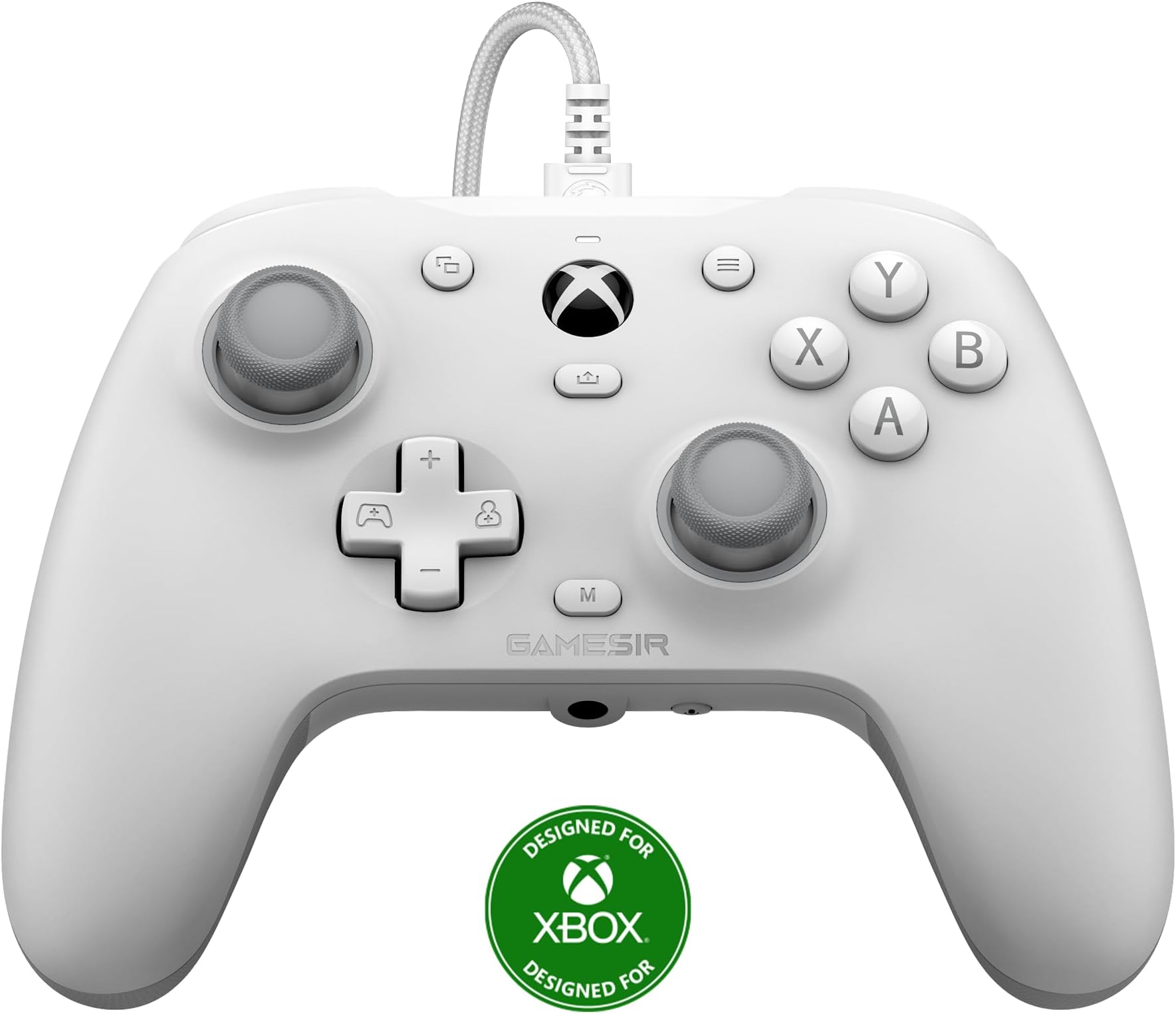 GameSir G7 HE Wired Xbox Controller, Officially licensed Controller for Xbox Series X|S, Xbox One, Windows 10|11, PC, Video Game Controller with Hall Effect Sticks (White)