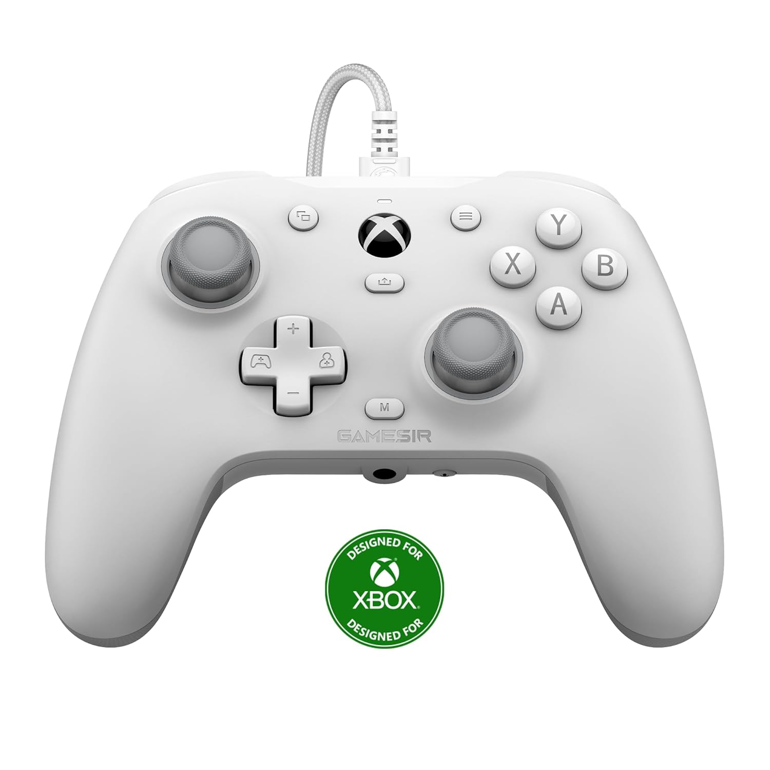 GameSir G7 HE Wired Xbox Controller, Officially licensed Controller for Xbox Series X|S, Xbox One, Windows 10|11, PC, Video Game Controller with Hall Effect Sticks (White)