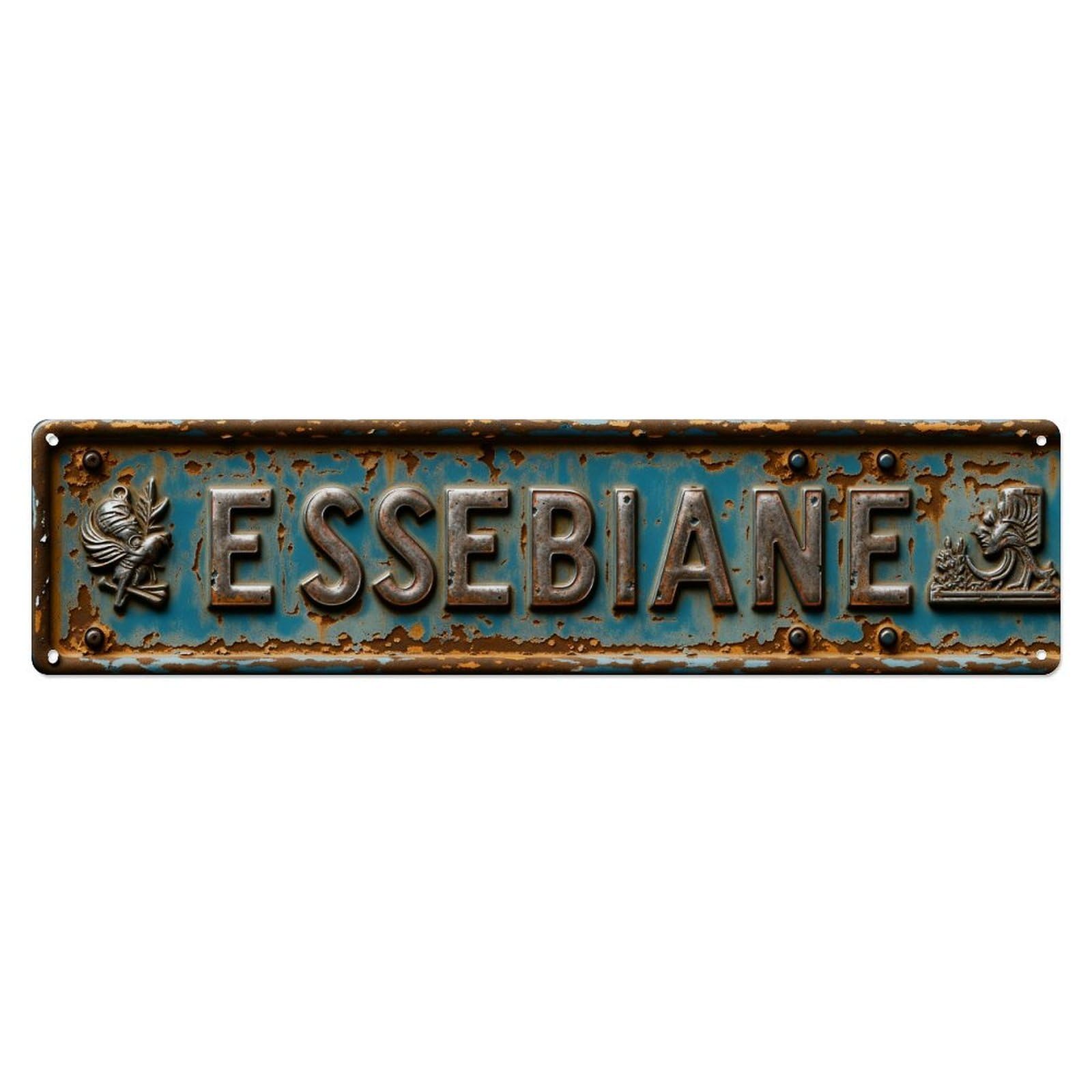 Iageret Vintage Rusty Metal Sign With Pink Letters Metal Tin Sign Retro Wall Decor, Bar Garage Cafe Kitchen Home Wall Art Poster Decoration 4X16inches