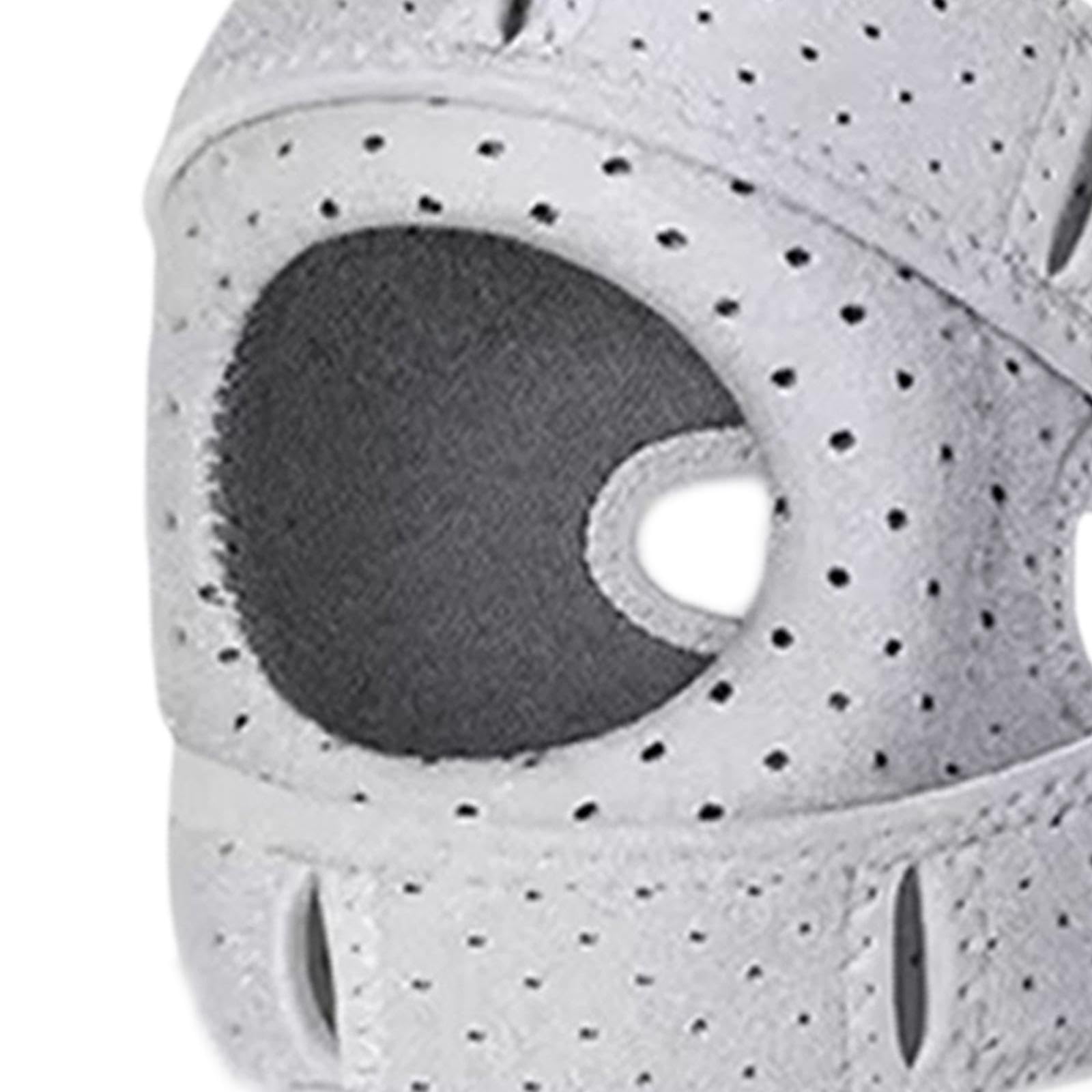 kowaku Knee Pad Support Sleeve Breathable Comfortable Portable Knee Brace Protection for Running Weight Lifting Riding Sports Hiking, Grey