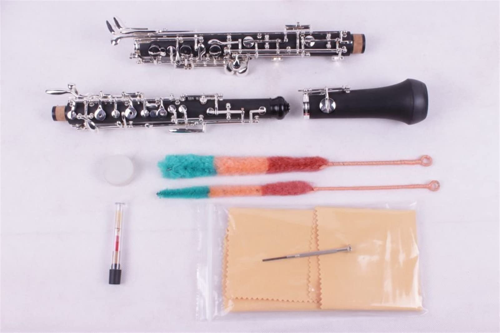 Strumento Oboe Professionale Oboe C Key Ebanite Wood 3rd Octave Left F Risonanza F con Caso Principiante di Oboe