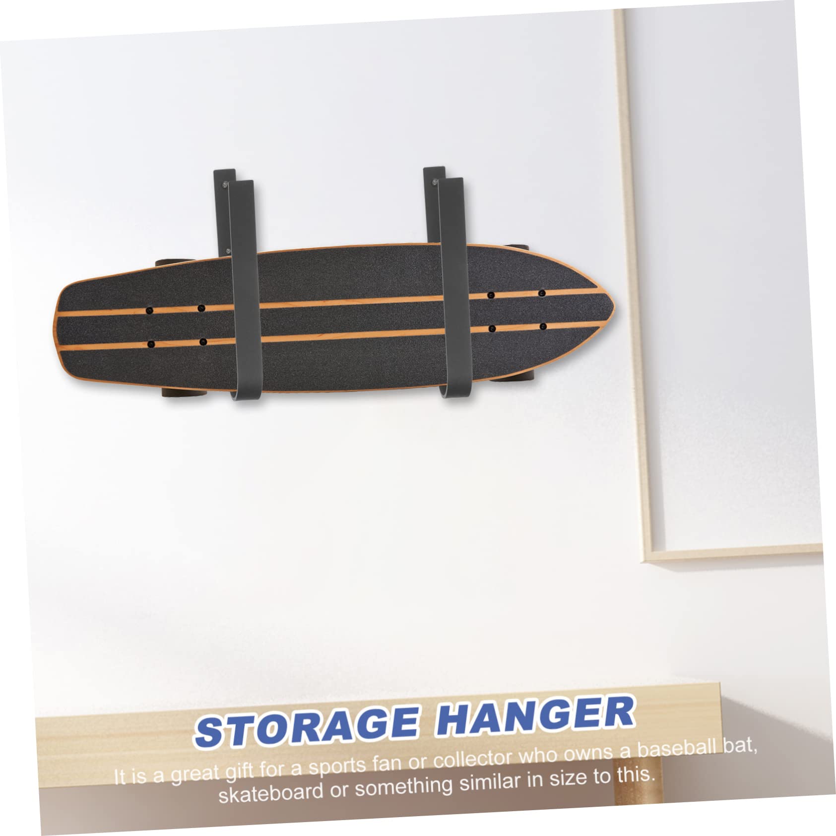 IMIKEYA Supports à Skis Muraux Support pour Snowboard Rangement pour Snowboards Intérieur