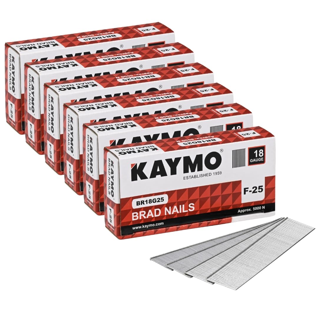 Kaymo 18G Brad Nails - 5000 Pack -14 Kaymo 18G Brad Nails - 5000 Pack -14