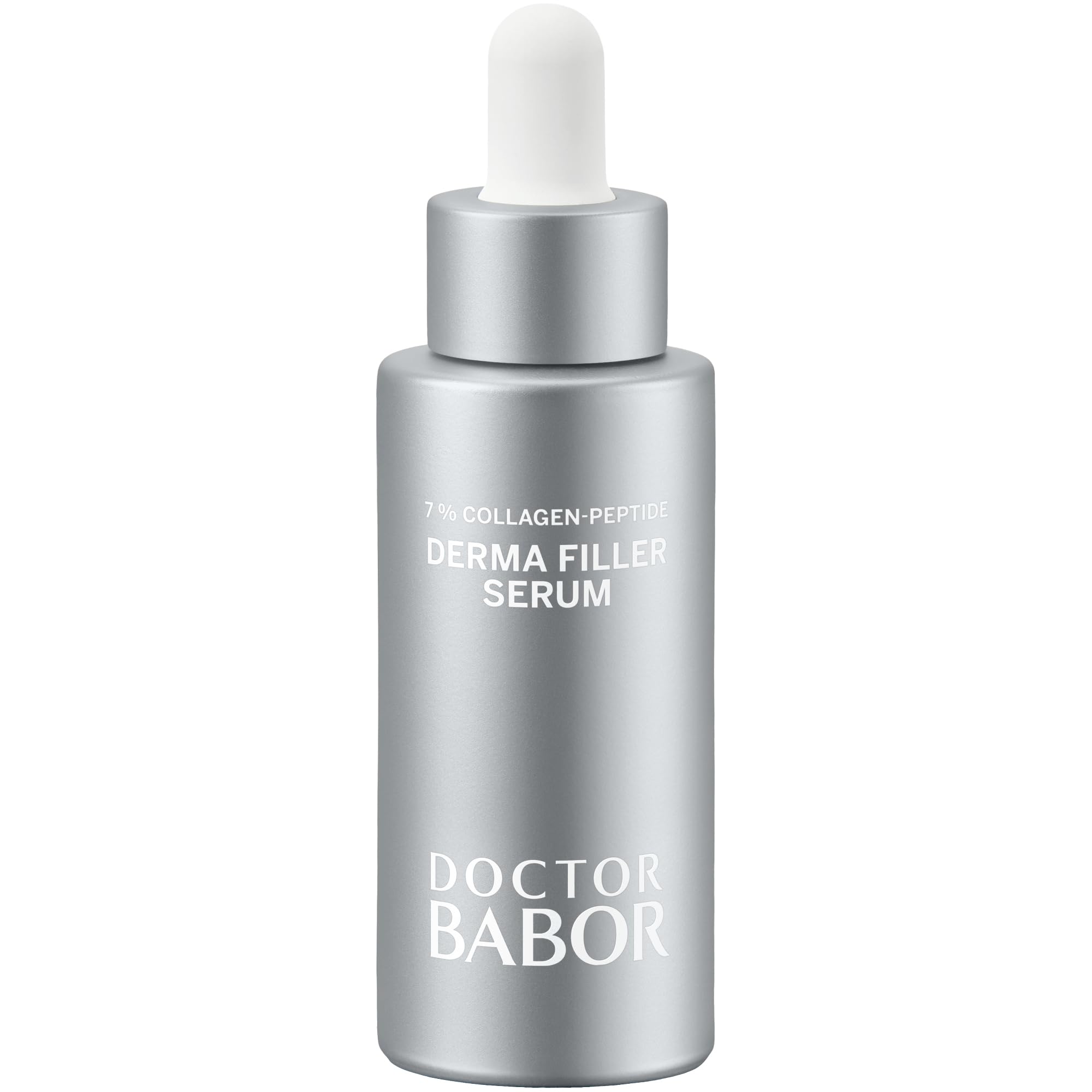 DOCTOR BABOR Derma Filler Serum | Hochwirksame Gesichtspflege mit 7% Kollagen-Peptide für sichtbare Faltenreduktion | Anti-Aging Serum für unmittelbar glattere & straffere Haut | vegan | 30ml Serum