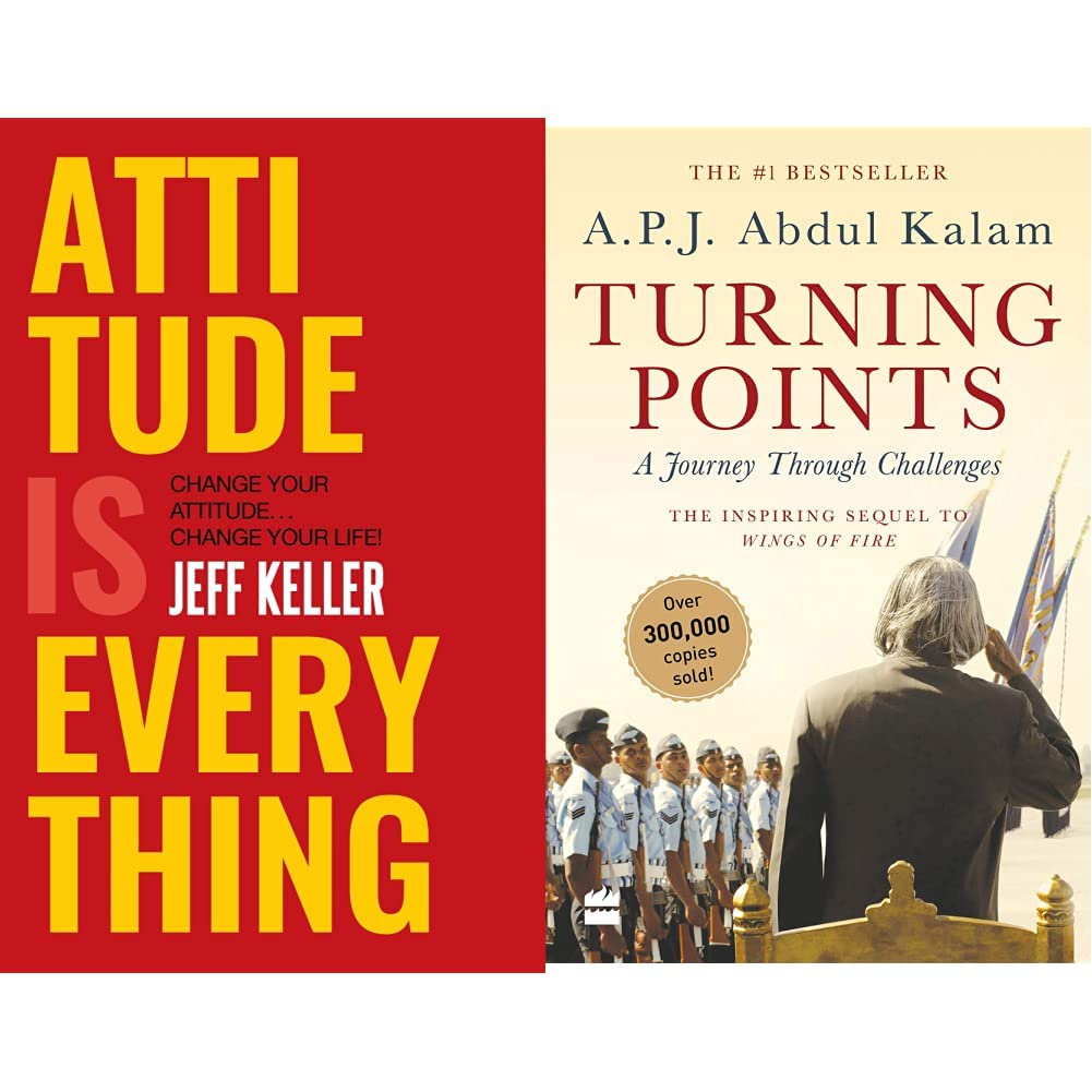 Attitude Is Everything: Change Your Attitude ... Change Your Life! + Turning Points : A Journey Through Challenges (Set of 2 Books) Product Bundle