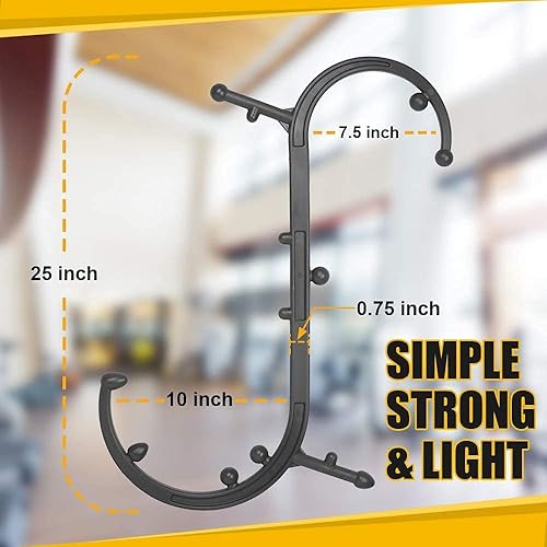 Miniatura 5 de Herramienta de masajeador de punto gatillo para cuello y espalda, herramienta de masaje manual, masajeador de espalda baja, masajeador de hombro,