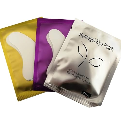 Miniatura 6 de Parches de pestañas profesionales sin pelusa para debajo de los ojos, parches de papel para extensiones de pestañas (150 pares)