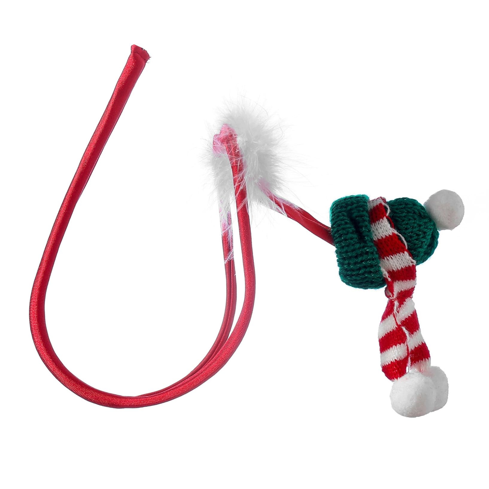 Men's Micro Pole Out, Open Crotch, T-Back, C-String Pants, Mini Hat, Christmas Night, Lingerie, Extra Small, Temptation, Underwear, Gift, Men's Cosplay Inner