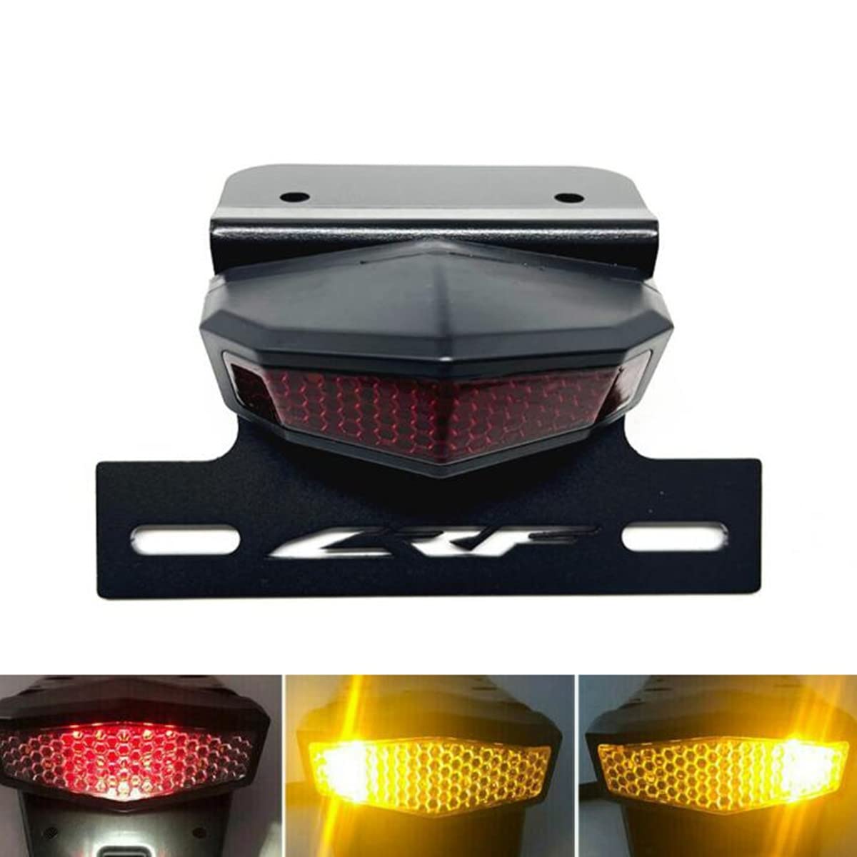 GYUKSIA Rear Tail Tidy Integrated LED Tail Brake Light License Plate Holder Compatible with CRF 300L 2021 +,CRF300L Rally 2021 +