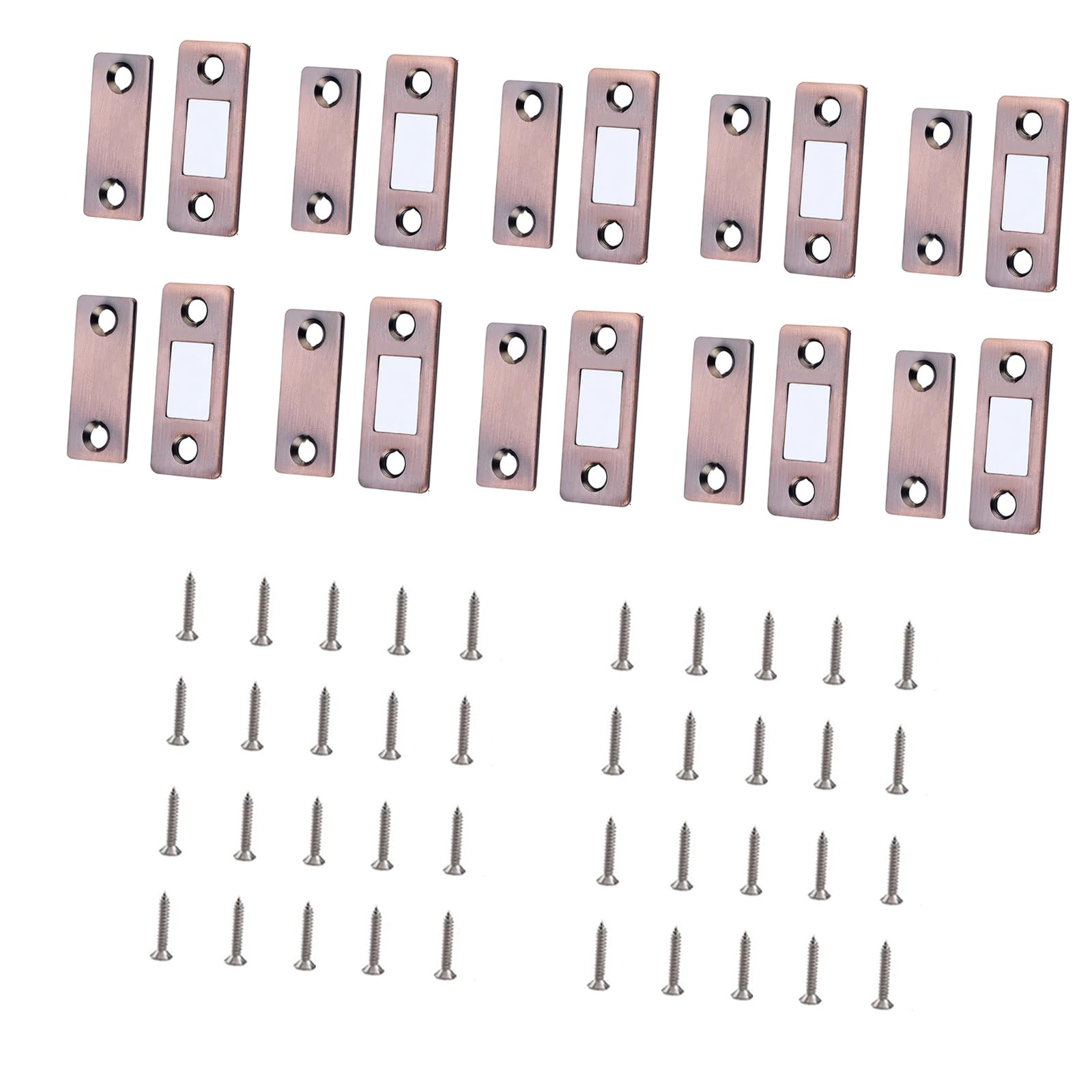 Fromceo Red Bronze Duty Cabinet Door Catches Replacement Adhesive Drawer Magnets Furniture Hardware Accessories Enduring Adhesive Drawer Magnets