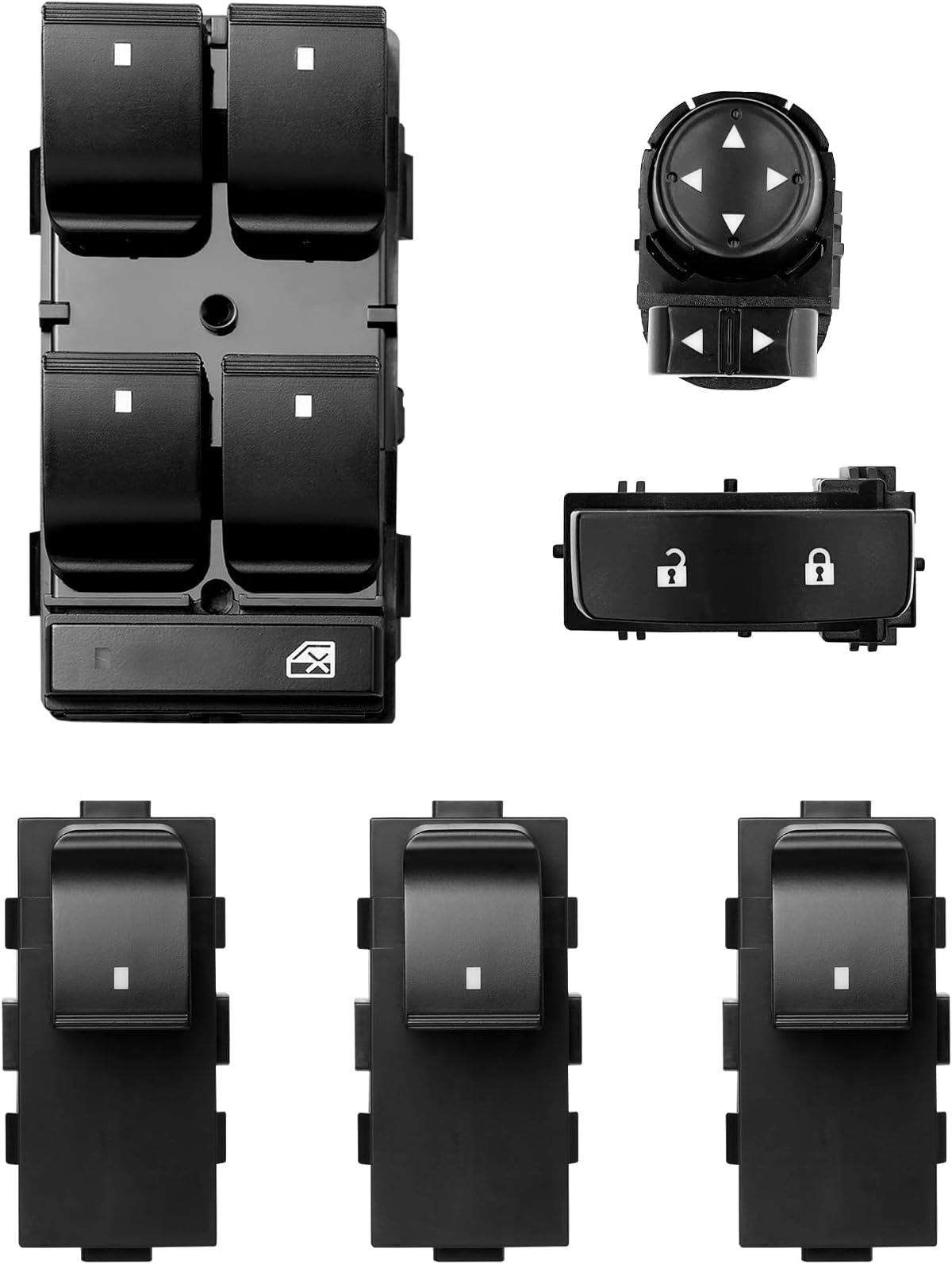 GM Genuine Parts 20835553 Driver Side Door Lock, Mirror