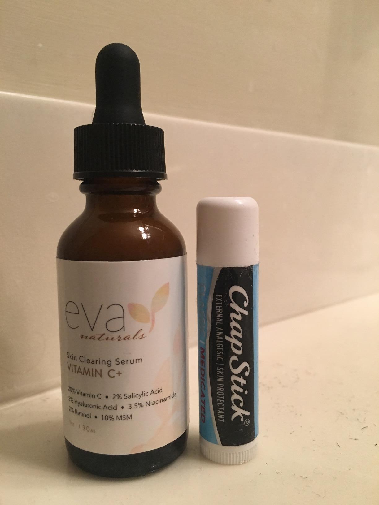 Eva Naturals Vitamin C Serum for Face – Anti Aging Dark Spot Remover & Corrector with Retinol, Hyaluronic Acid, Niacinamide & Salicylic Acid – Brightening, 1 fl oz
