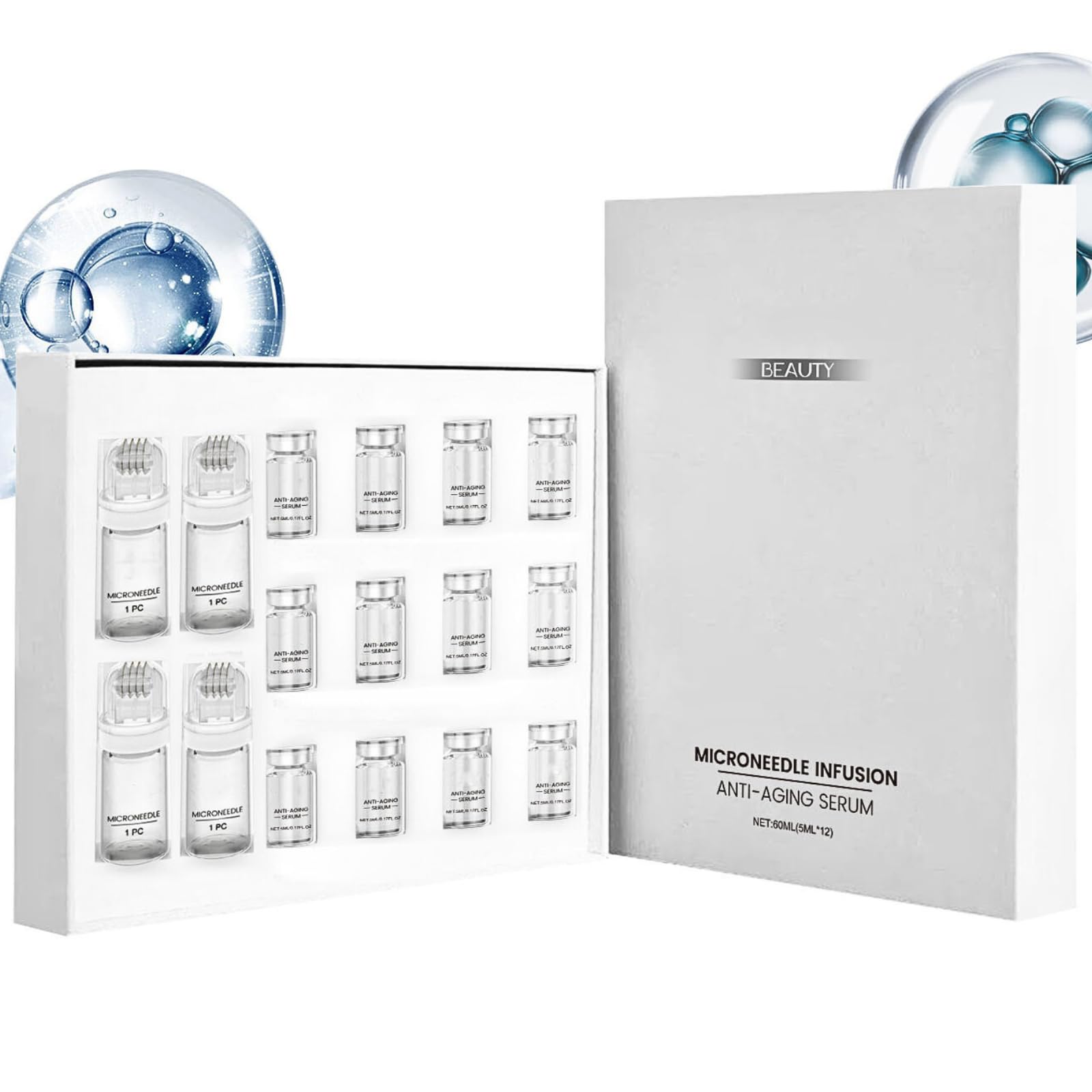 Micro Needling Infusion System for Face Micro Infusion Anti Aging Serum