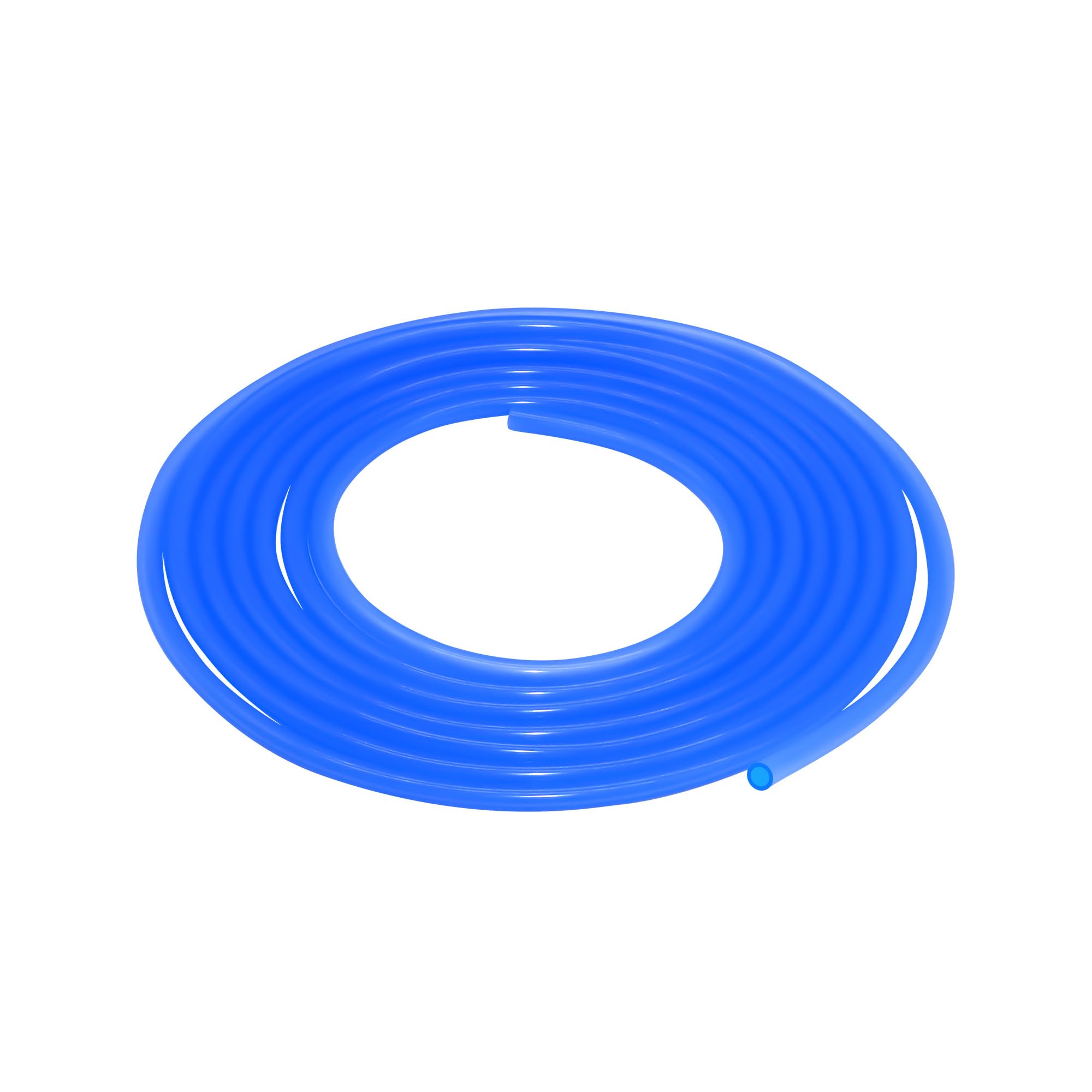 Lavmhab Blue Silicone Tubing 7Mm Id X 10Mm Od 3M (9.8Ft), Flexible Silicone Tube For Water Air Pump (Blue)