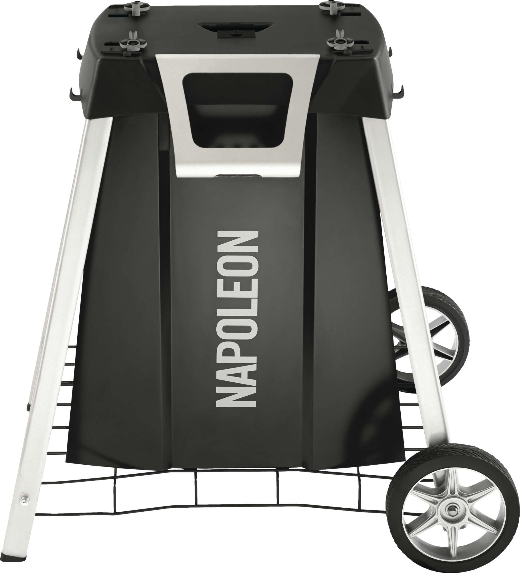 Napoleon PRO285-STAND Grill Cart with Side Shelves,Black